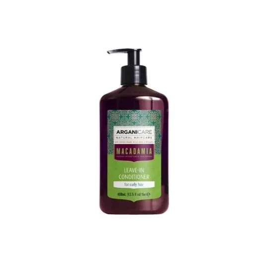 Arganicare Crème de Soin Hydratante Cheveux Bouclés Macadamia 400 ml