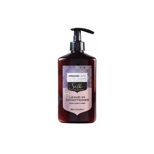 Arganicare Soin Définissant Cheveux Bouclés Protéine de Soie 400 ml