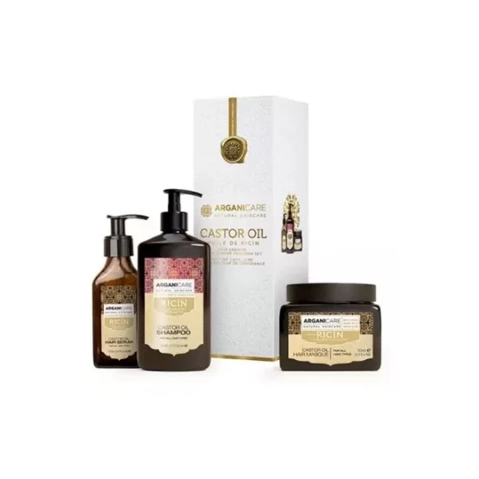 Arganicare Coffret Trio Accélérateur de Croissance Ricin