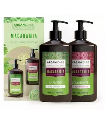 Arganicare Coffret Duo Hydratant Réparateur Macadamia