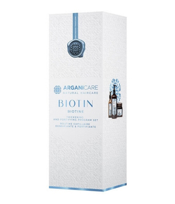 Arganicare Coffret Trio Fortifiant & Réparateur Biotine