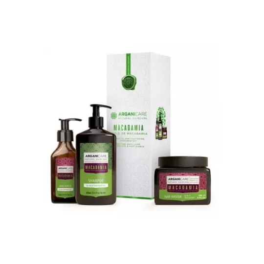 Arganicare Coffret Trio Hydratant Macadamia