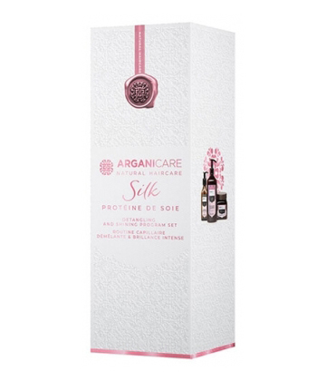 Arganicare Coffret Trio Lissant & Brillance Protéine de Soie