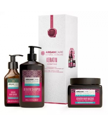 Arganicare Coffret Trio Réparateur Kératine
