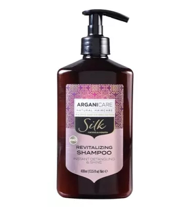 Arganicare Shampooing Brillance Ultime Protéine de Soie 400 ml