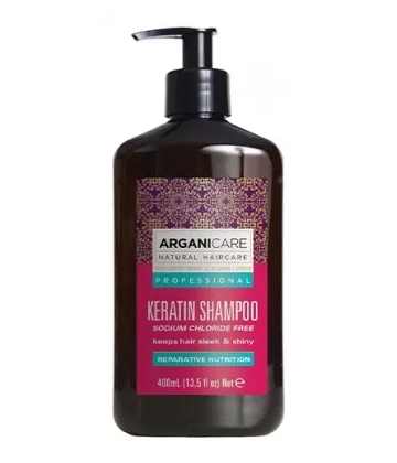 Arganicare Shampooing Réparateur Nutritif Keratin 400 ml