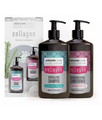 Arganicare Coffret Duo Revitalisant & Volume Boost Collagène