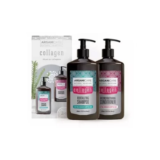 Arganicare Coffret Duo Revitalisant & Volume Boost Collagène