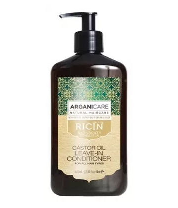 Arganicare Soin Sans Rinçage Protecteur Vitaminé Ricin 400 ml