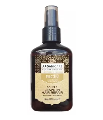 Arganicare Spray Réparateur 10-en-1 Ricin 150 ml
