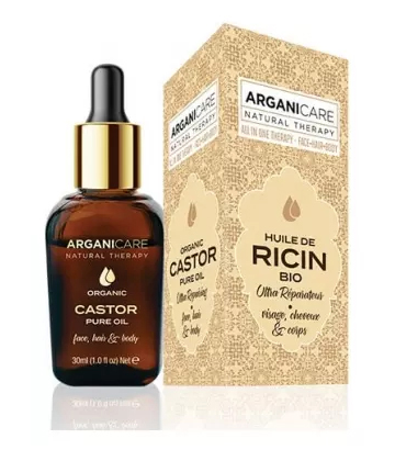 Arganicare Huile de Ricin Bio 3-en-1 30 ml