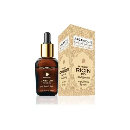 Arganicare Huile de Ricin Bio 3-en-1 30 ml