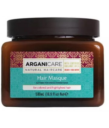 Arganicare Masque Nourrissant Réparateur Cheveux Colorés Argan 500 ml