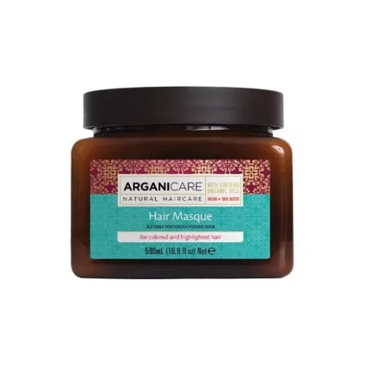Arganicare Masque Nourrissant Réparateur Cheveux Colorés Argan 500 ml