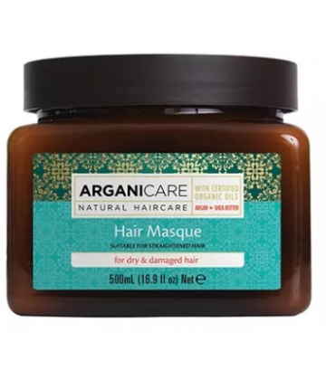 Arganicare Masque Nourrissant Réparateur Cheveux Secs & Abimés Argan 500 ml