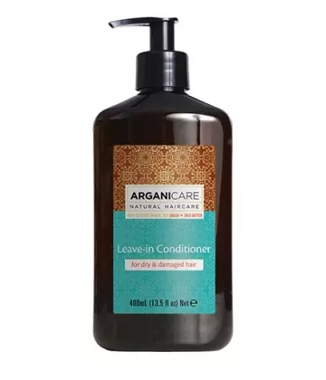 Arganicare Soin Hydratant Protecteur Cheveux Secs & Abimés Argan 400 ml