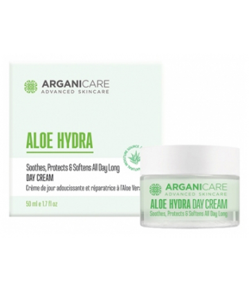 Arganicare Crème de Jour Hydratante & Anti-Rides Aloe Vera 50 ml