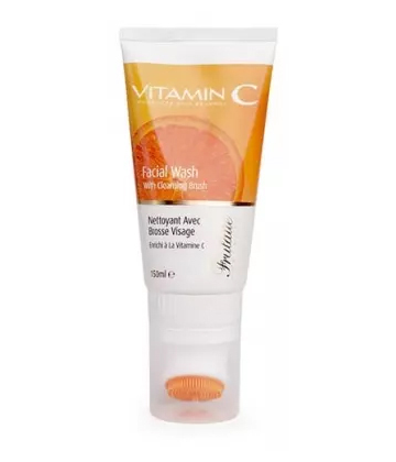 Arganicare Gel Nettoyant-brosse Visage Vitamine C