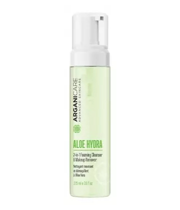 Arganicare Lotion Démaquillante Visage Aloe Vera 225 ml