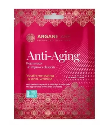 Arganicare Masque en Tissu Anti-Âge