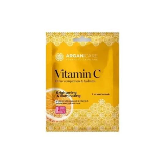 Arganicare Masque en Tissu Illuminateur Vitamine C