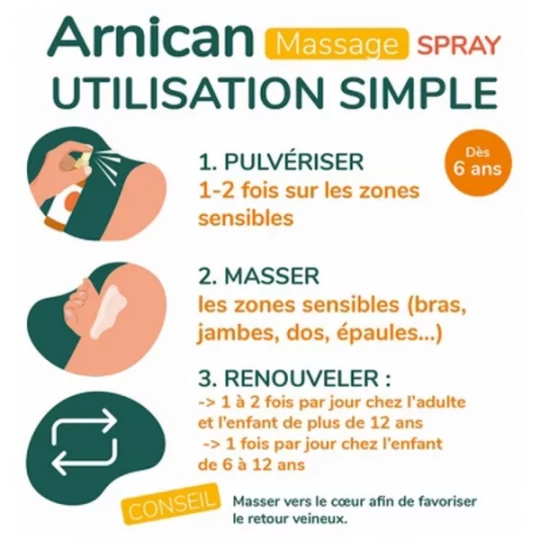 Arnican Huile de Massage Spray 100 ml - image 4