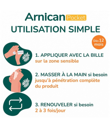 Arnican Gel 100 g + Roll'On Pocket Offre Spéciale