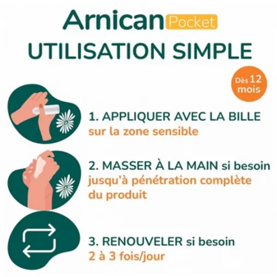 Arnican Gel 100 g + Roll'On Pocket Offre Spéciale - image 4