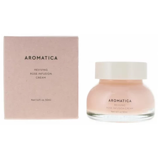 Aromatica Revining Crème Visage Rose Infusion 50 ml