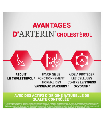 Arterin Cholestérol Comprimés x 90