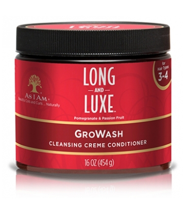 As I Am Crème Lavante GroWash Long & Luxe 454 g
