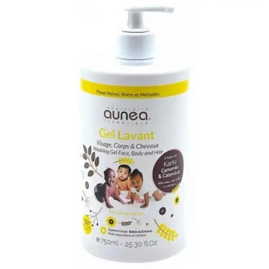 Aunéa Gel Lavant Visage & Corps 750 ml