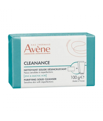Avène Cleanance Nettoyant Solide Désincrustant 100 g