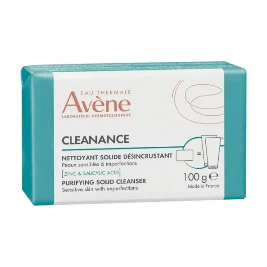 Avène Cleanance Nettoyant Solide Désincrustant 100 g
