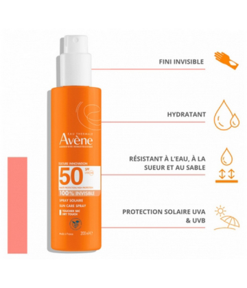 Avène Solaire Spray SPF50 200 ml