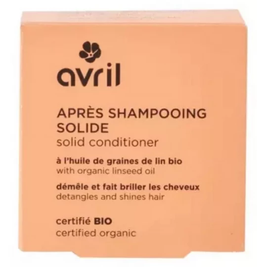 Avril Après-Shampoing Solide Bio 74 g