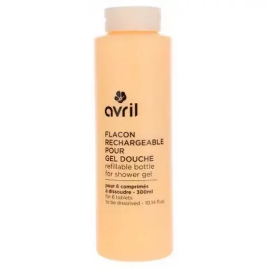 Avril Flacon Rechargeable pour Gel Douche 300 ml