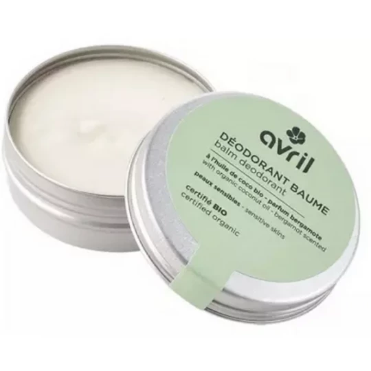 Avril Déodorant Baume Parfum Bergamote Bio 85 g