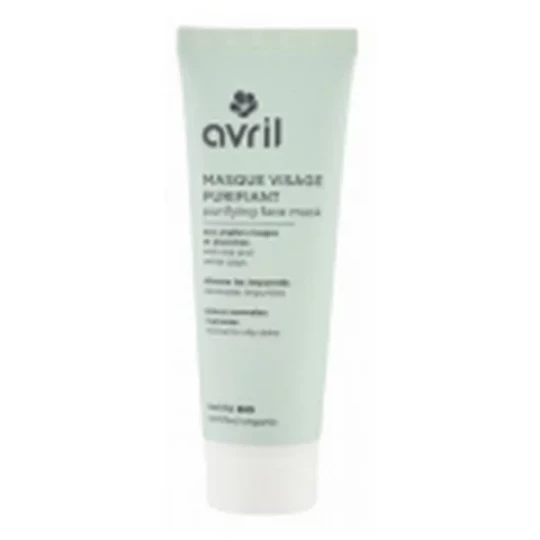 Avril Masque Visage Purifiant Bio 50 ml