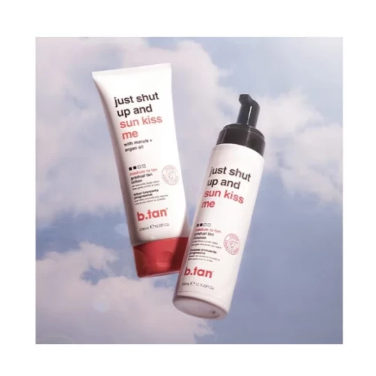 B.Tan Lotion Autobronzante Progressive Just Shut Up & Sun Kiss Me 236 ml - image 3