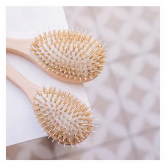 Bachca Brosse Soin & Brillance Sanglier Nylon Grand Modele - image 2
