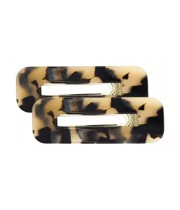 Bachca Lot Barrettes Ecaille