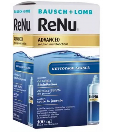 Bausch + Lomb ReNu Advanced Solution Multifonctions 100 ml
