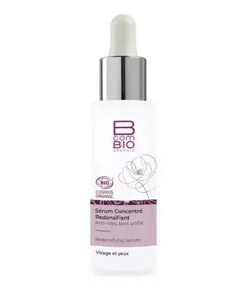 BcomBIO Sérum Concentré Redensifiant Visage et Yeux Bio 30 ml