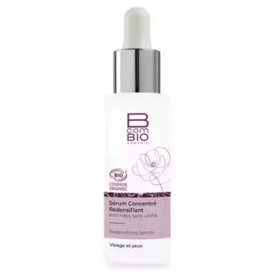 BcomBIO Sérum Concentré Redensifiant Visage et Yeux Bio 30 ml