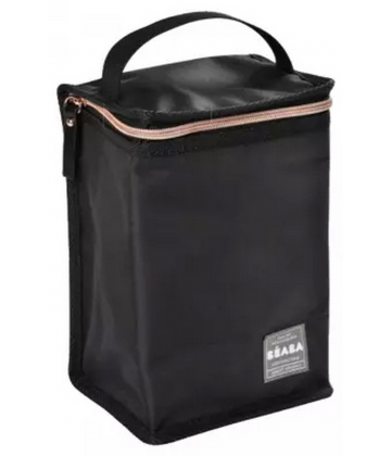 Béaba Pochette Repas Isotherme - Couleur : Noir
