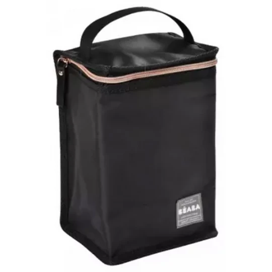 Béaba Pochette Repas Isotherme - Couleur : Noir