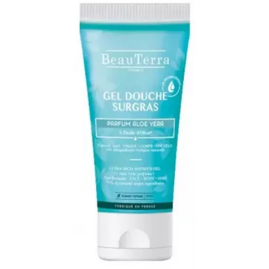 BeauTerra Gel Douche Surgras Aloe Vera 100 ml