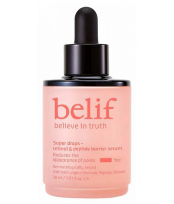 Belif Super Drop Sérum Protecteur Rétinol et Peptides 30 ml