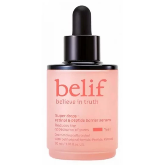 Belif Super Drop Sérum Protecteur Rétinol et Peptides 30 ml